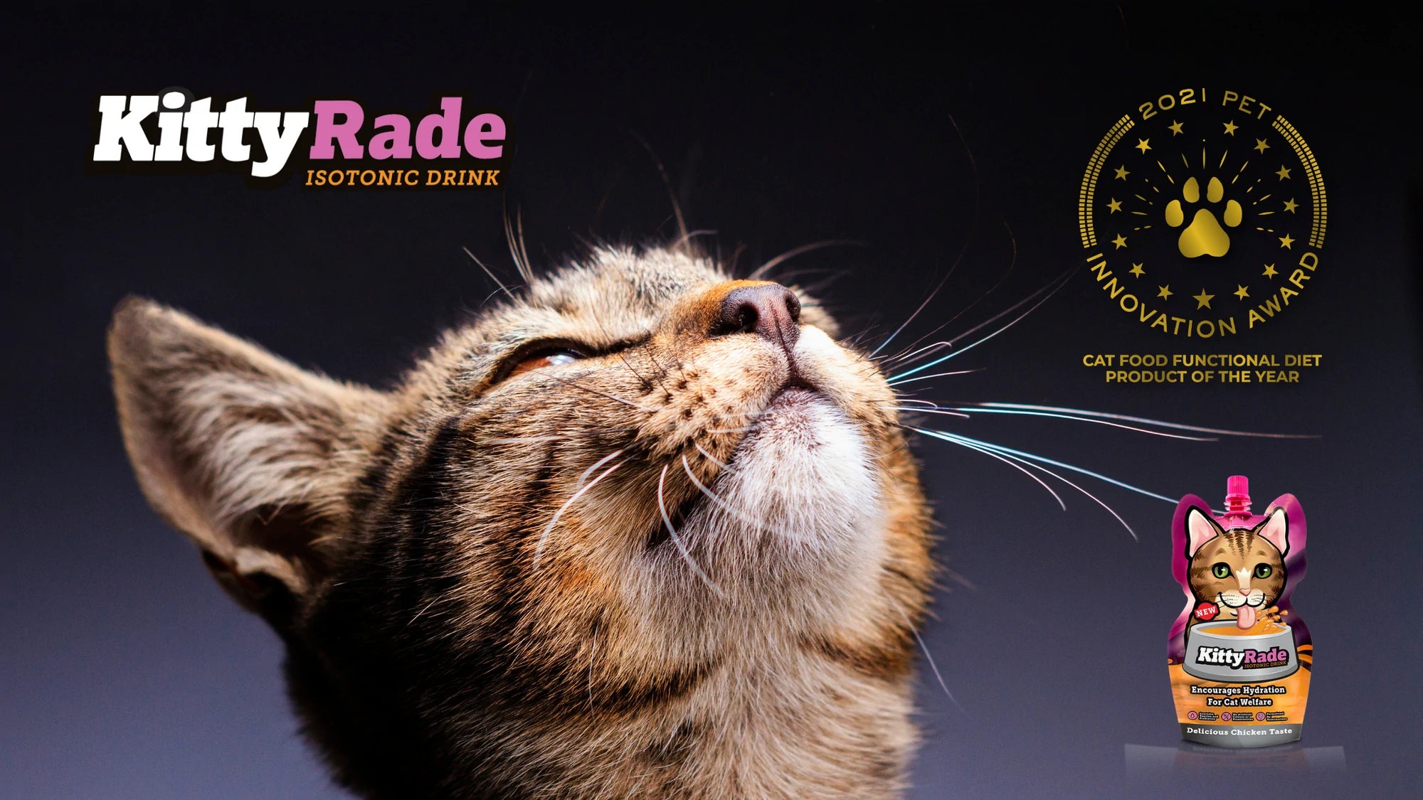 KittyRade wins the Cat Food Functional Diet Product of the Year